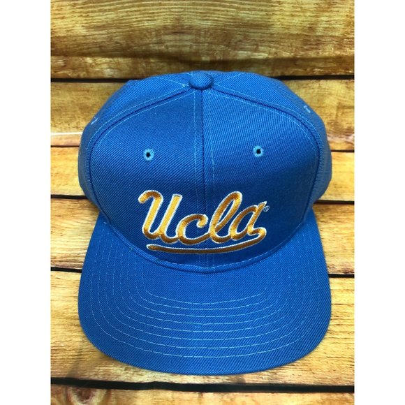 NOS Vintage New Era Pro Model UCLA Bruins Blue Snapback Hat Cap (b34) - Picture 1 of 5